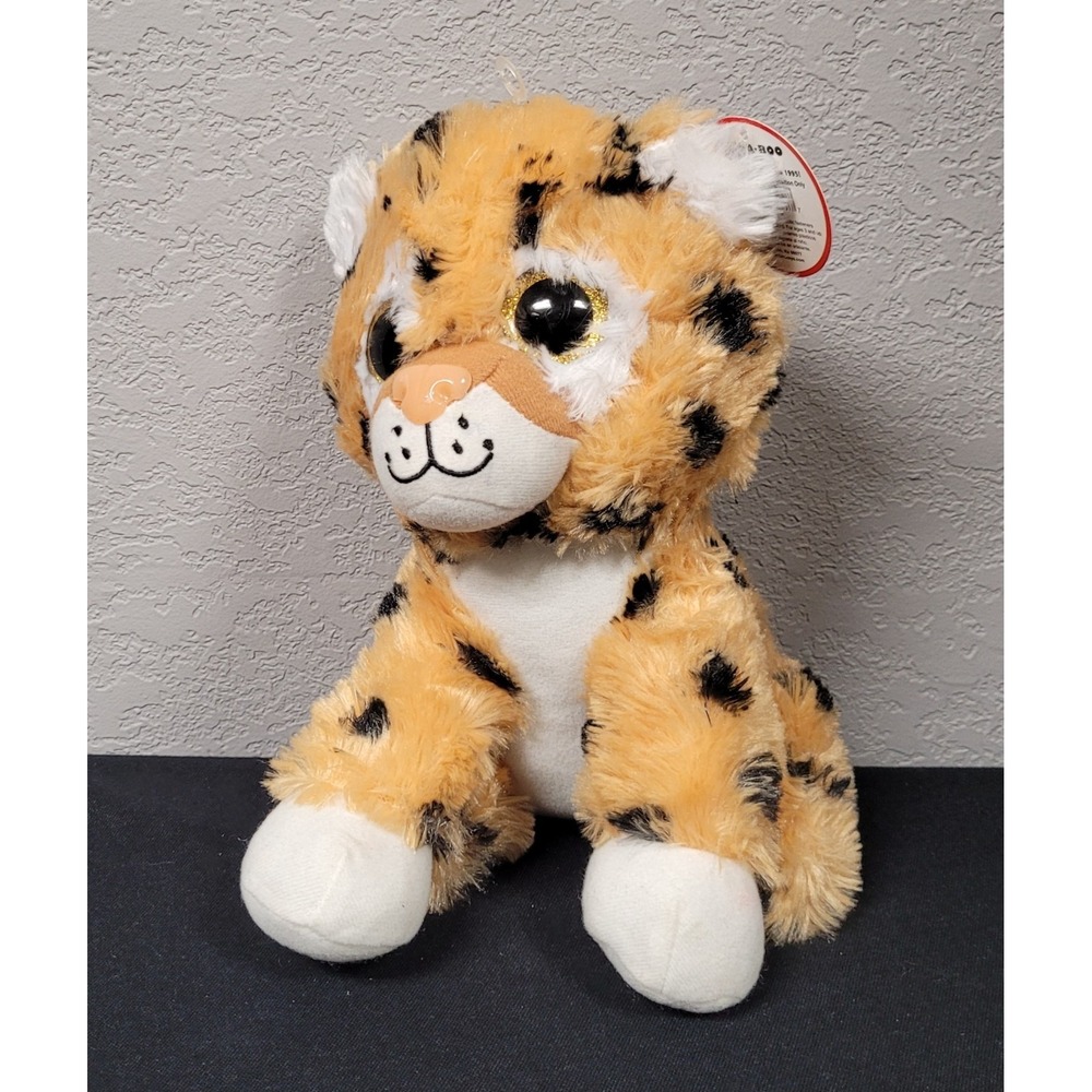 Peek-A-Boo Toys Lenny the Leopard Sitting Position 9.5 inch tall Plush